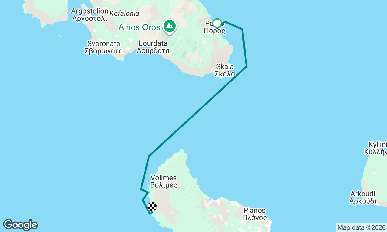 Voyage map