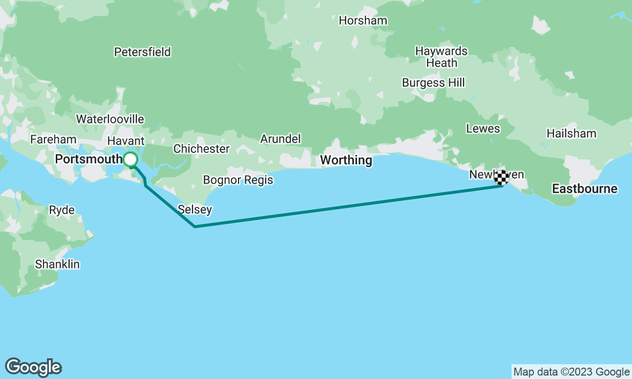 Hayling Island to Newhaven