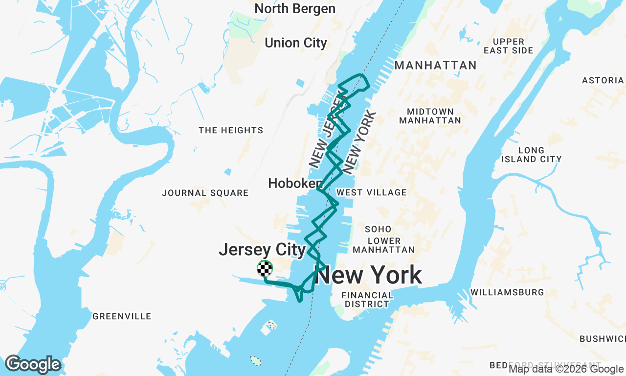 Voyage map