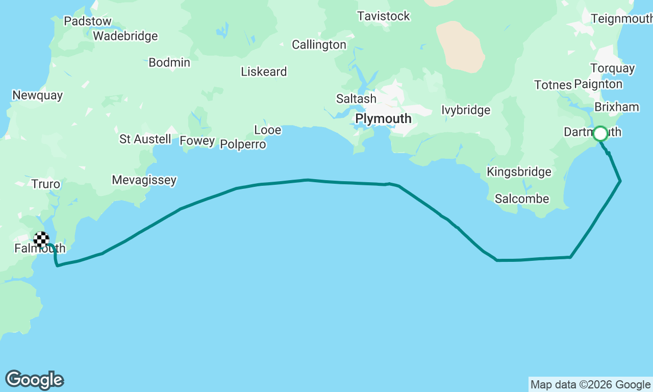 Cornwall - snapped reefing line