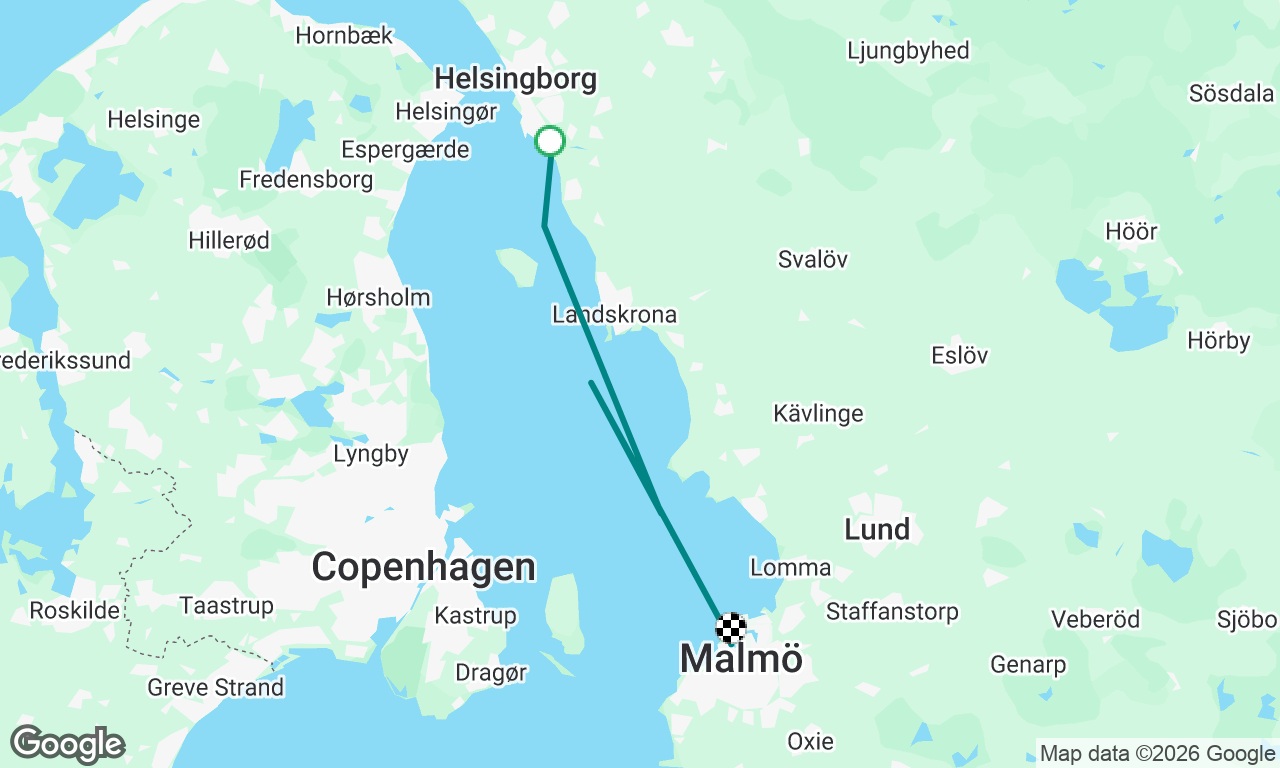 Voyage map