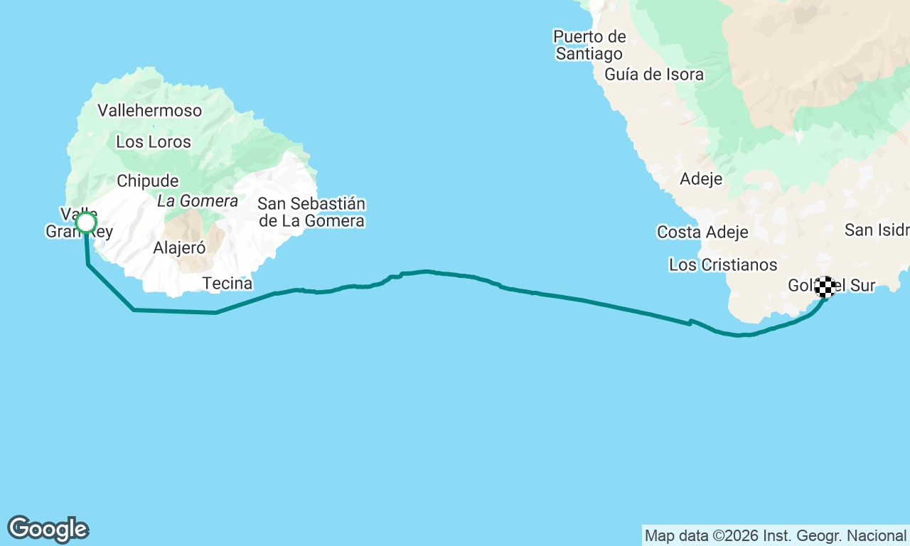 Voyage map