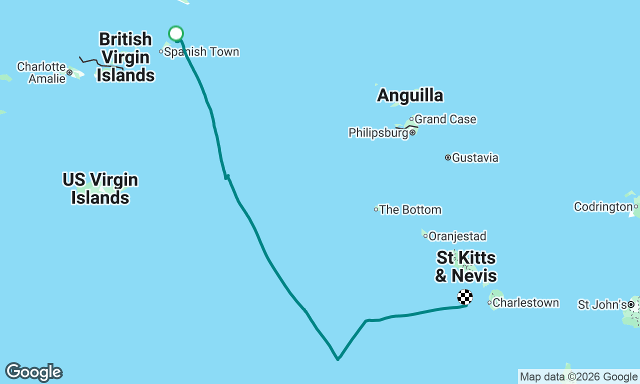 Voyage map