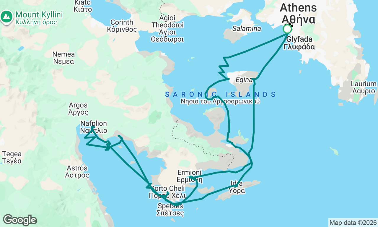 Sailing Saronic Gulf, April 2026