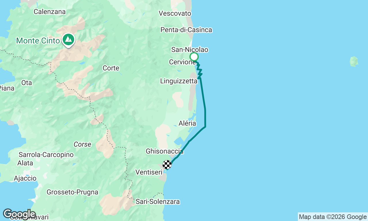 Voyage map