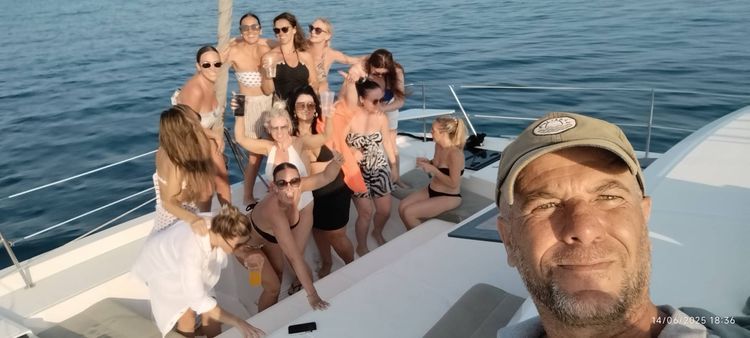 Voyage photo from Nice catamaran charter 