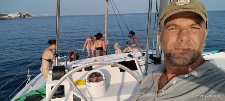 Voyage photo from Nice catamaran charter 