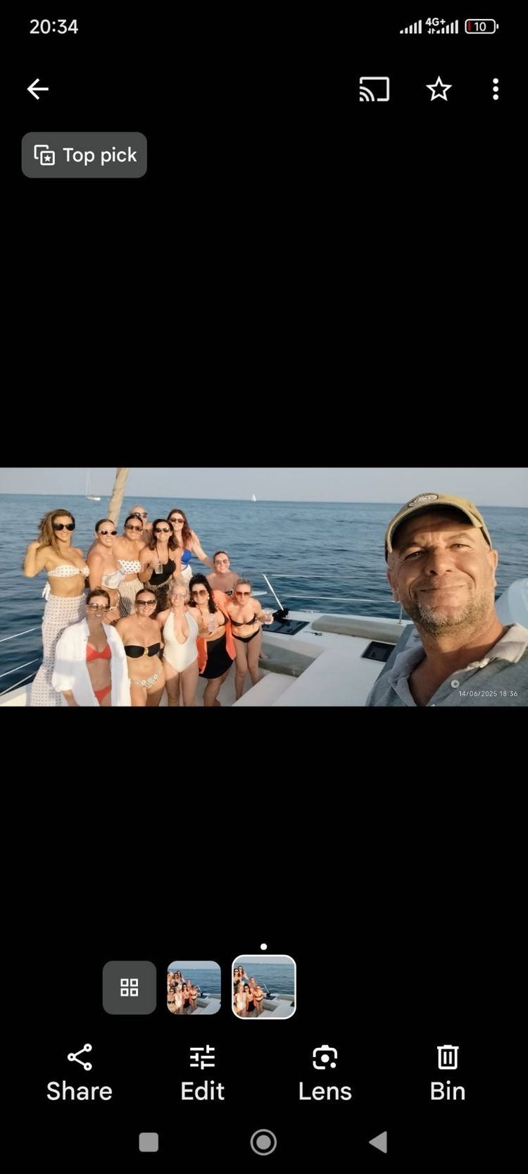Voyage photo from Nice catamaran charter 