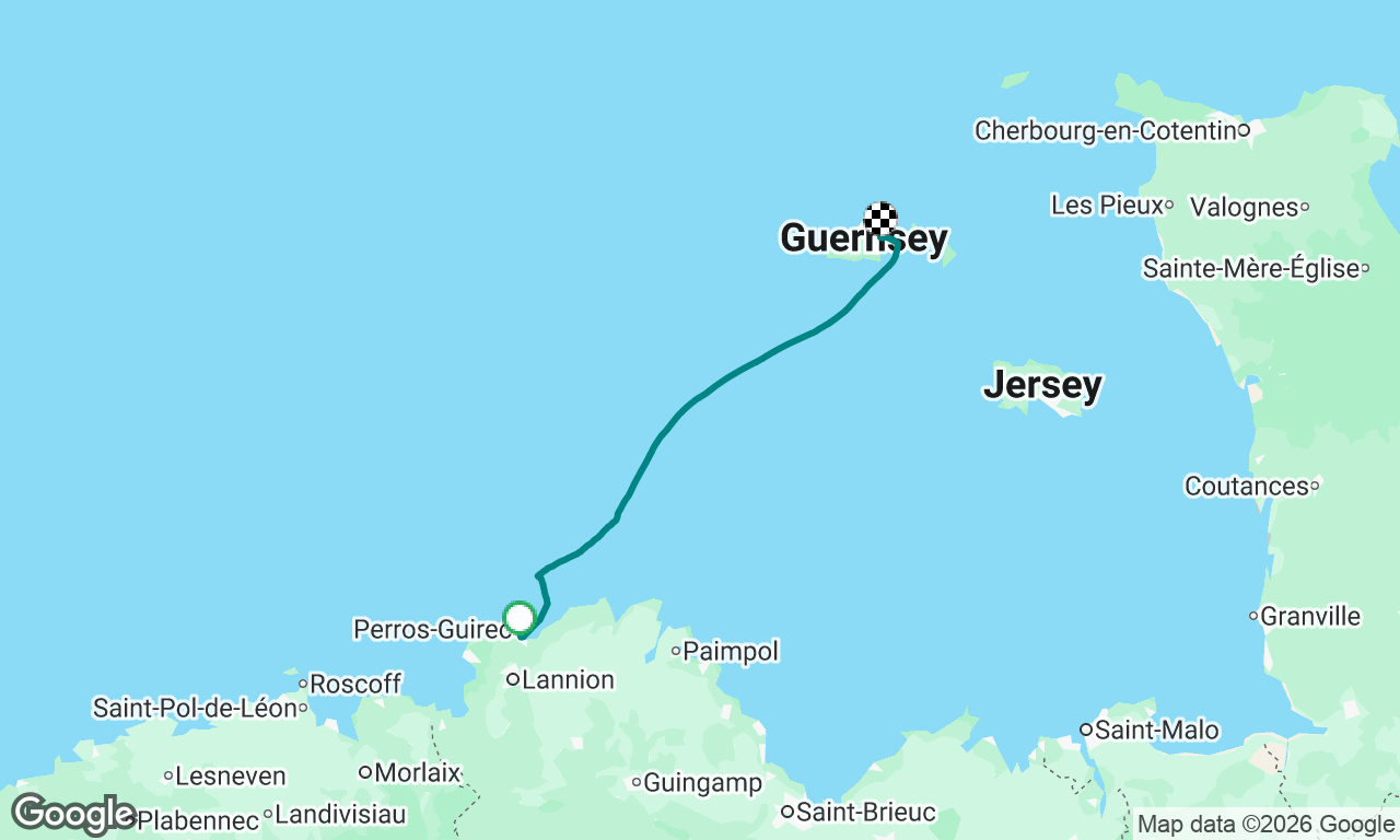 Voyage map