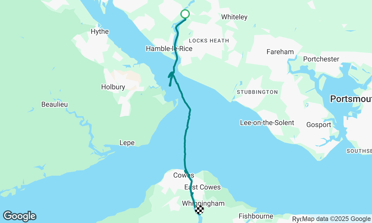 Hamble to Folly TWOSC Rally
