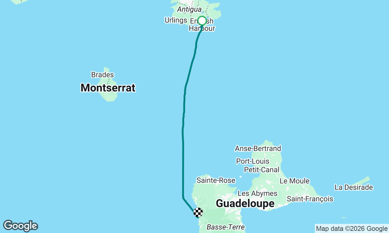 Voyage map