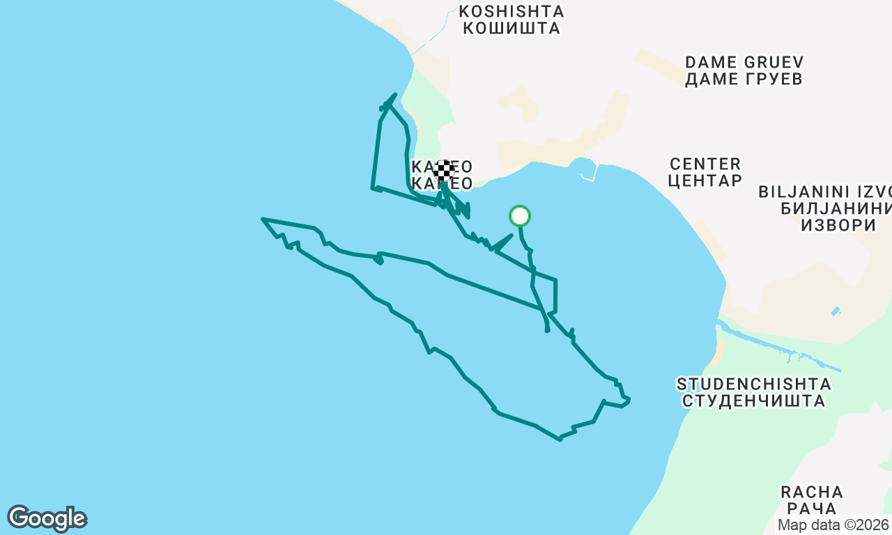Voyage map