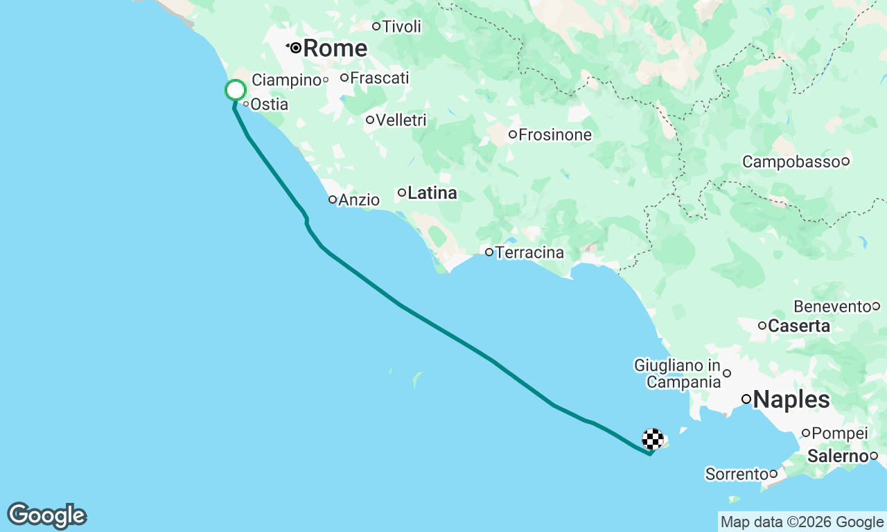 Voyage map