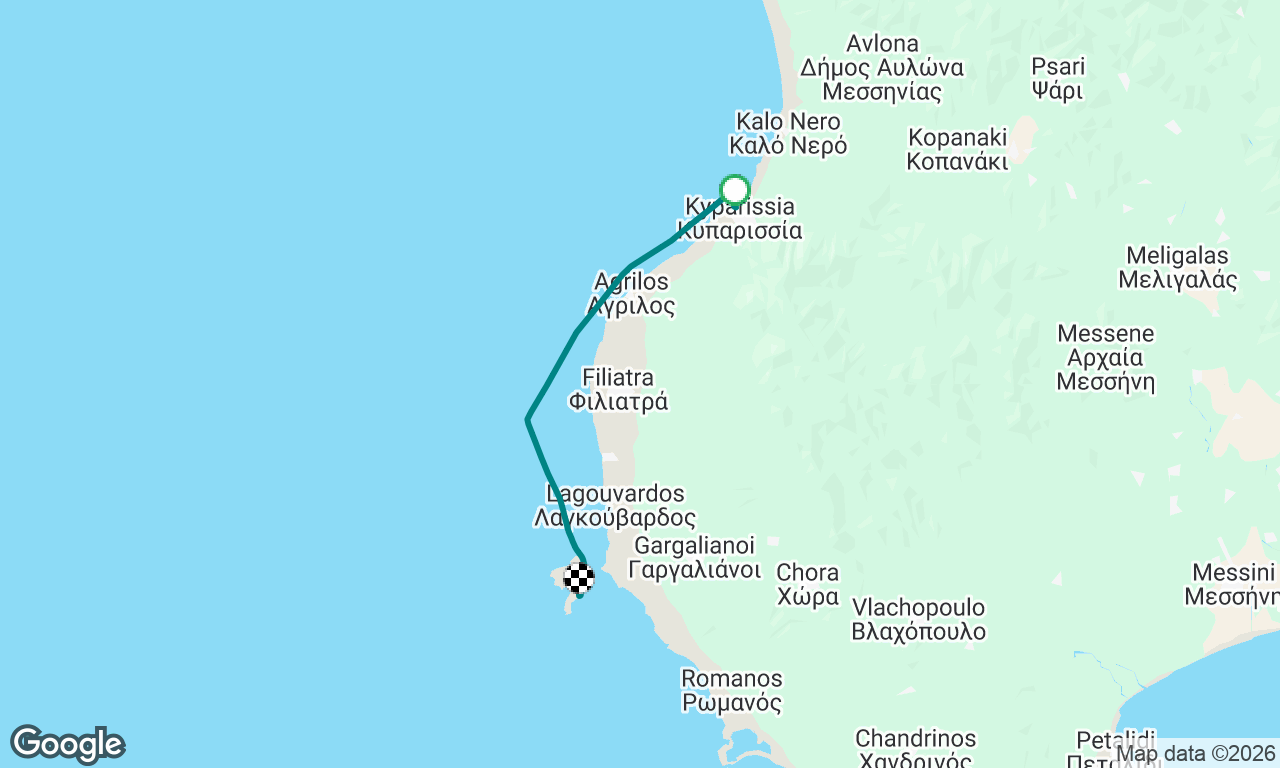 Voyage map