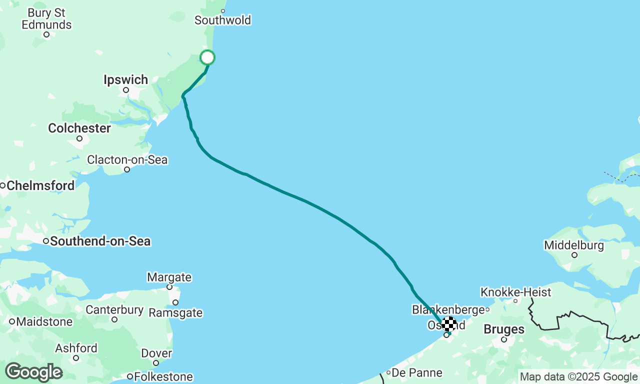 Alde to Ostend leg 1
