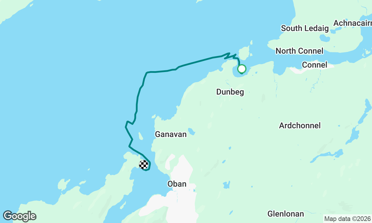Duffstaffnage to Oban