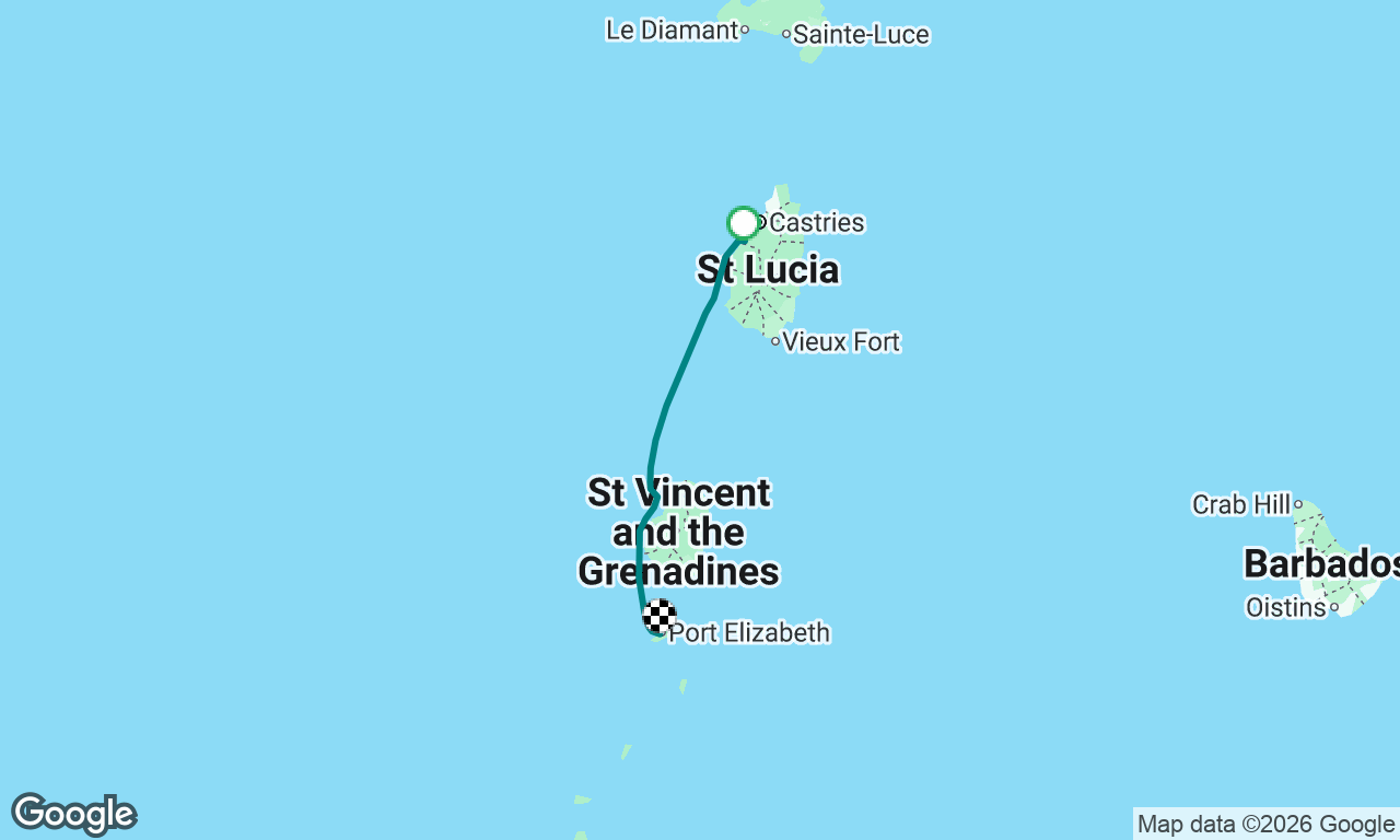 Voyage map