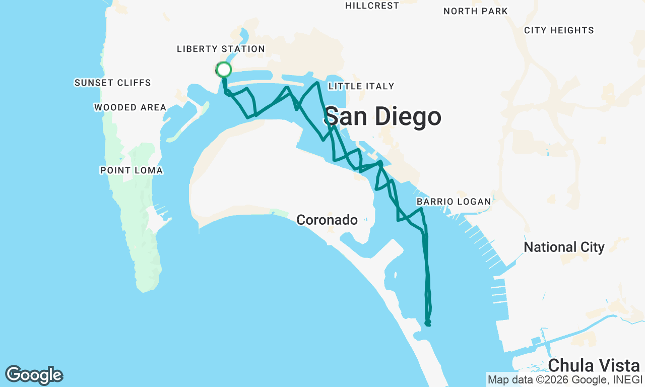 Part Deux - Sail and Swim Call 5016 NM (17/122)