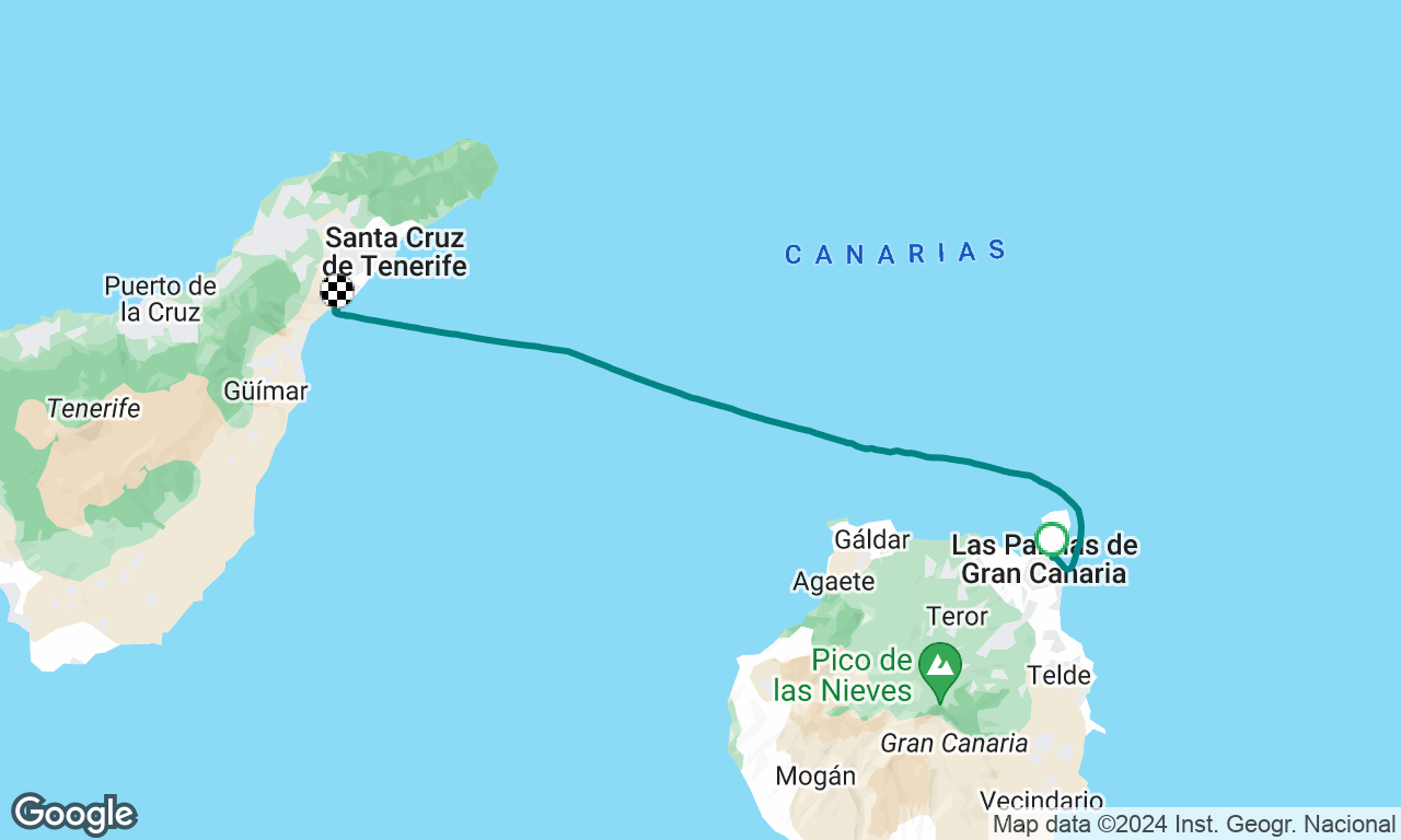 Gran Canaria to Tenerife (Rogozul)