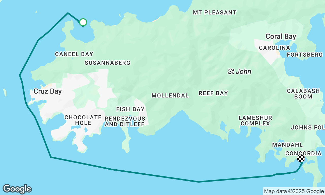 USVI to Saltpond Bay