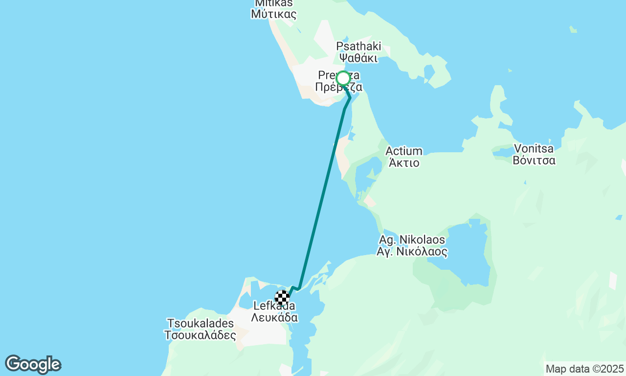 WRI - Day 0
Preveza to Lefkada
