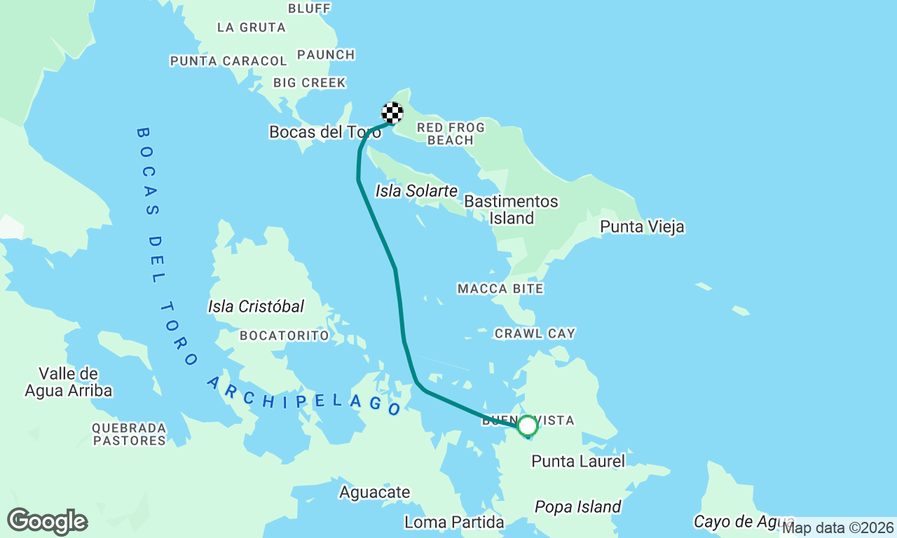 Voyage map