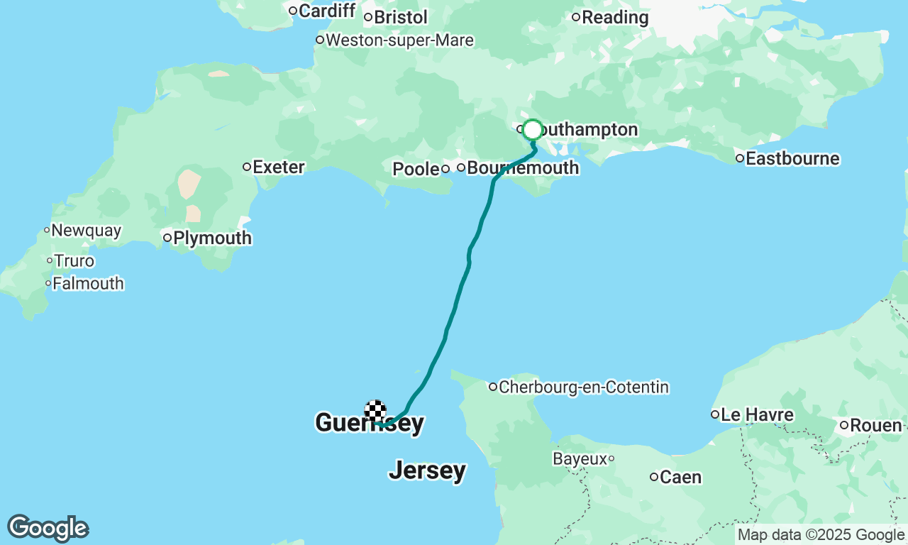 Hamble to Guernsey with TWOSC
