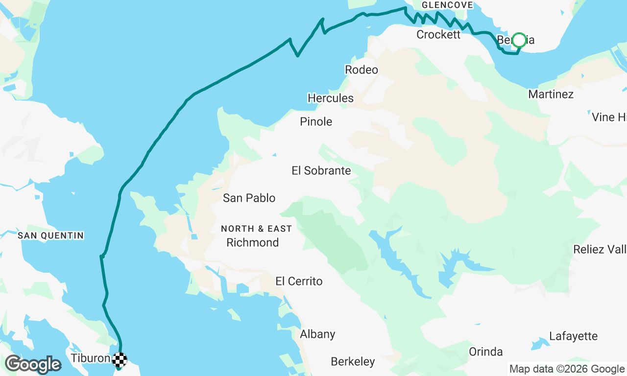 Voyage map