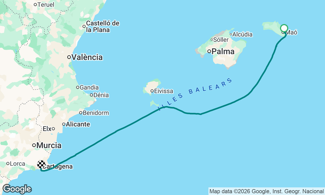 Menorca - Cartagena