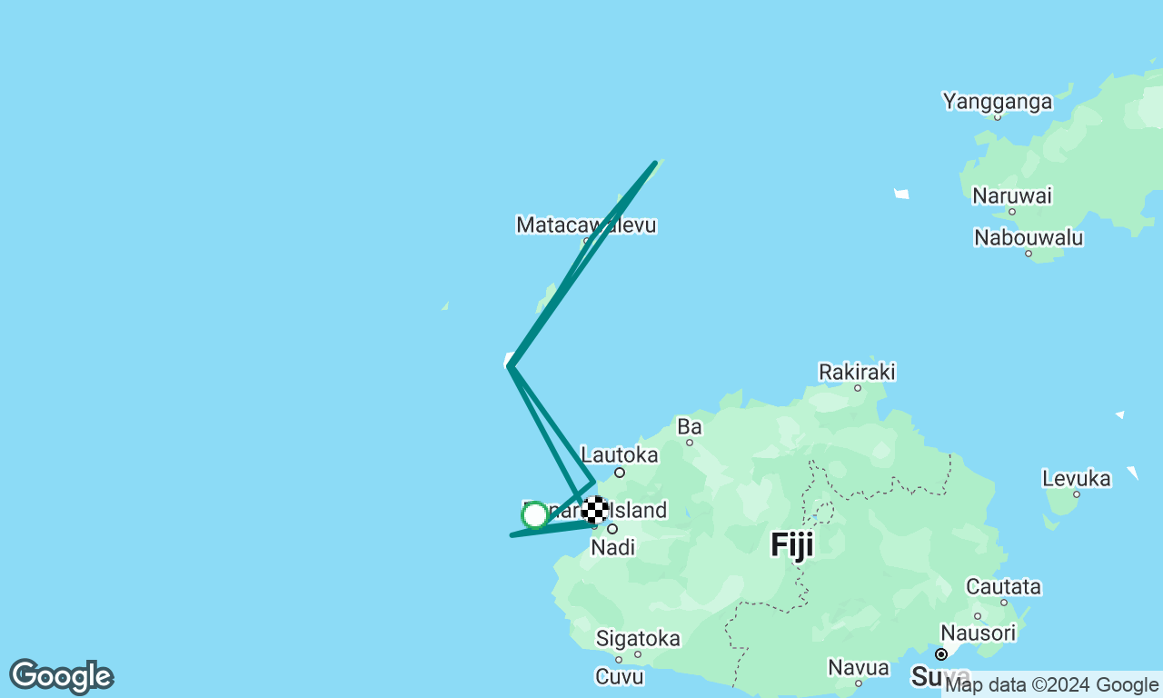 Cruising the Yasawas