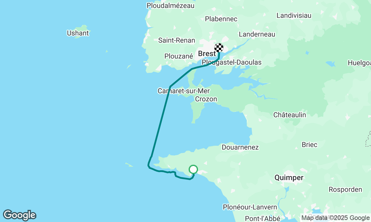 Pl. de Sainte Evette to Brest