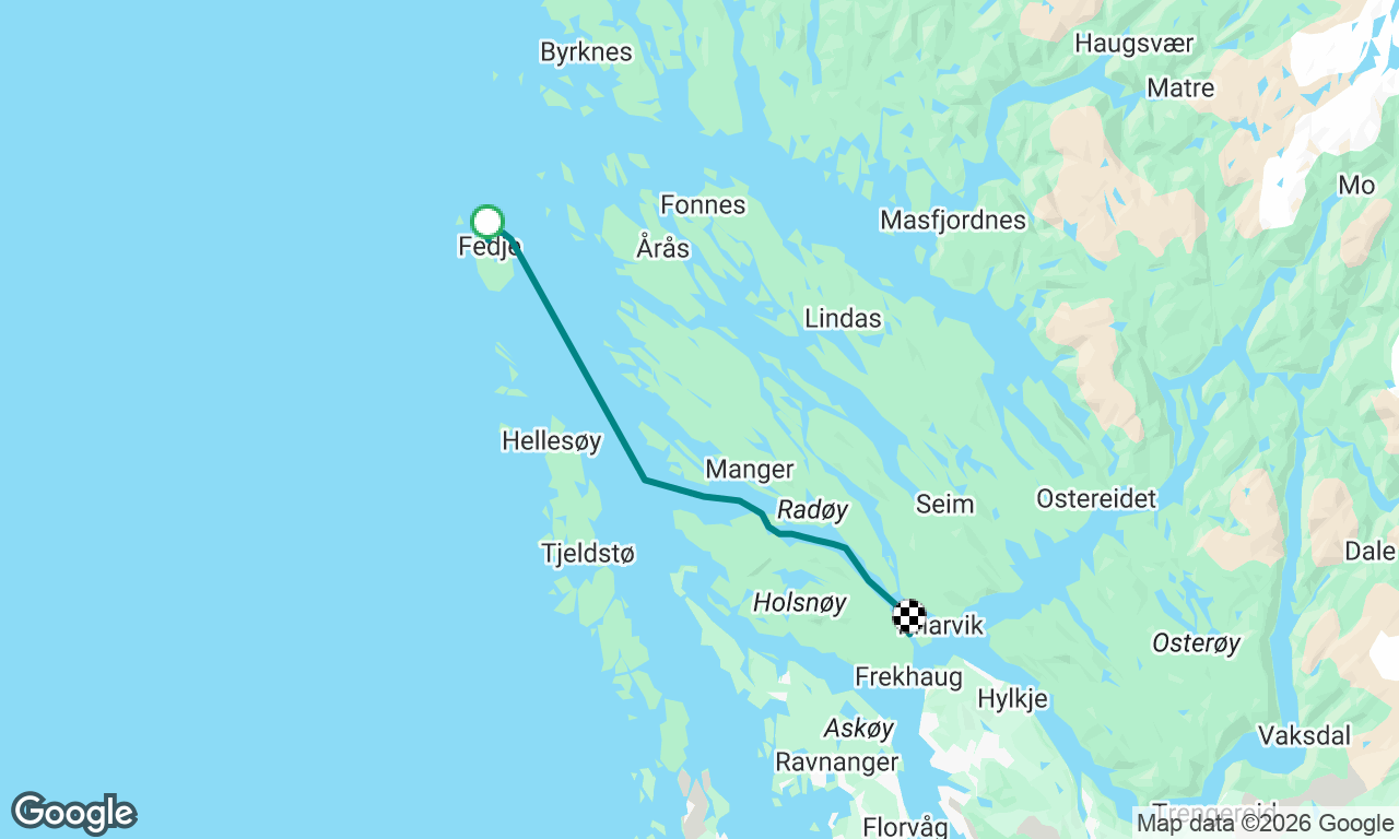 Voyage map