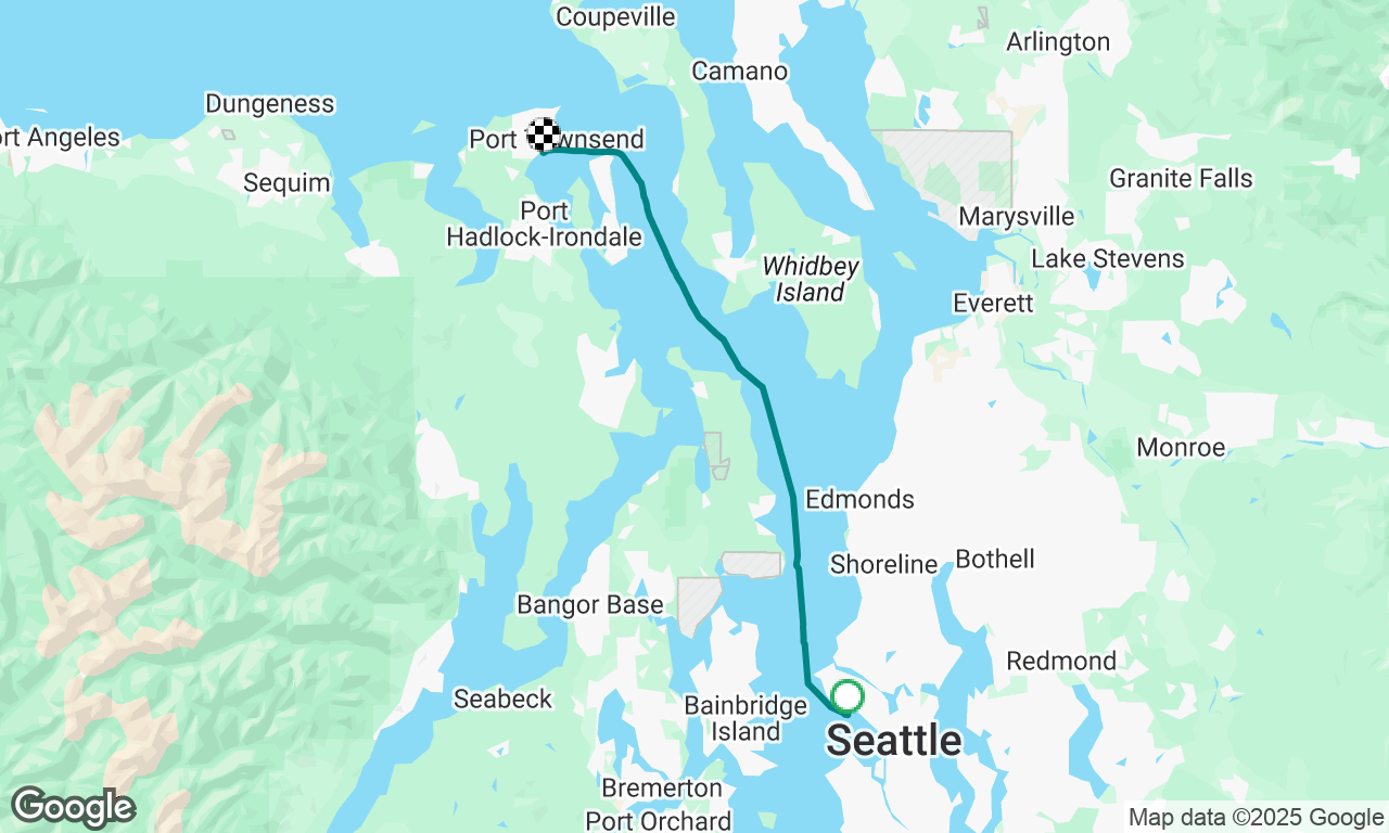 Elliott Bay Marina to Port Townsend 
