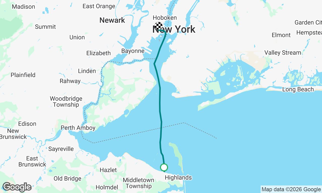 Voyage map