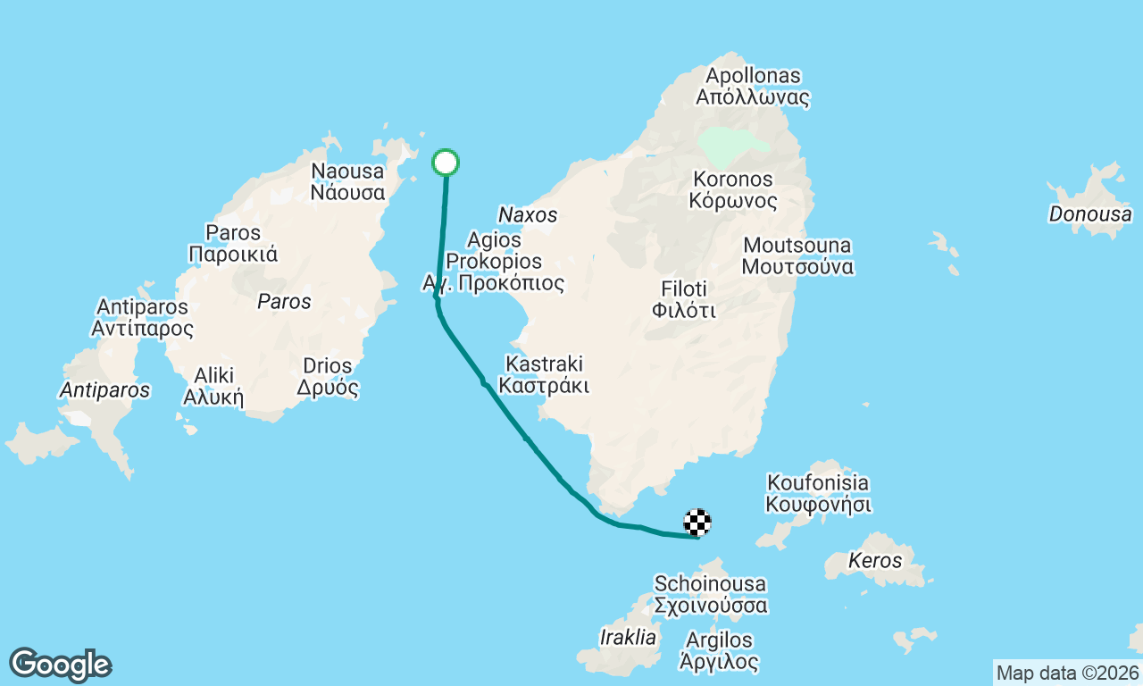 Voyage map