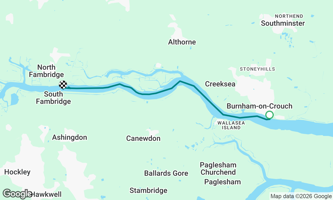 Rcyc to Fambridge yacht club