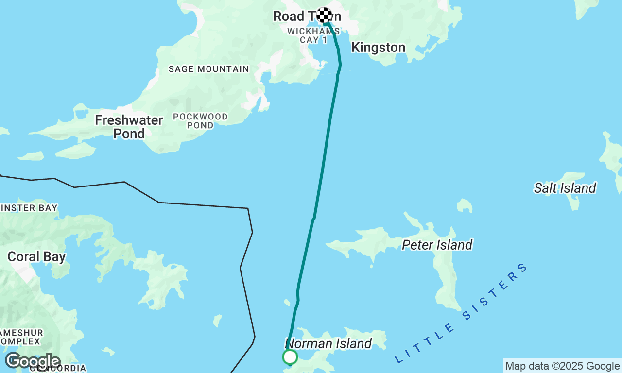 Voyage map