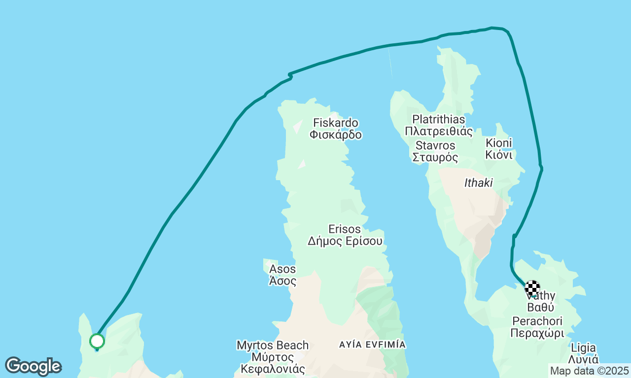 Voyage map