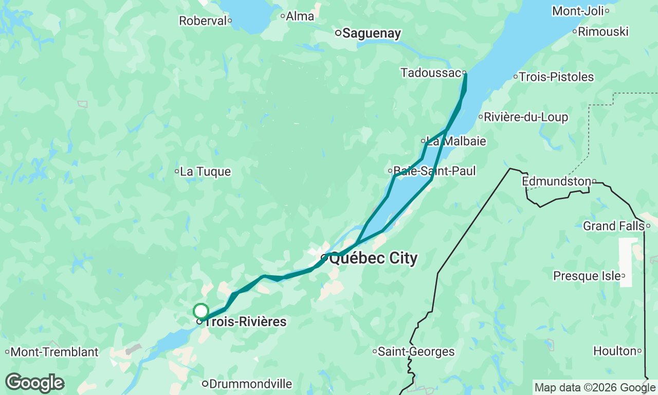 Voyage map