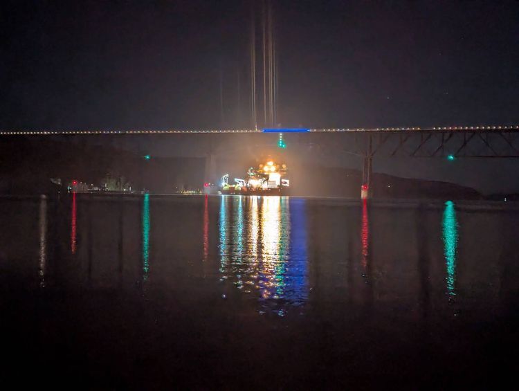 Voyage photo from Overnight - Day 1 - PYC to Mid Hudson Bridge