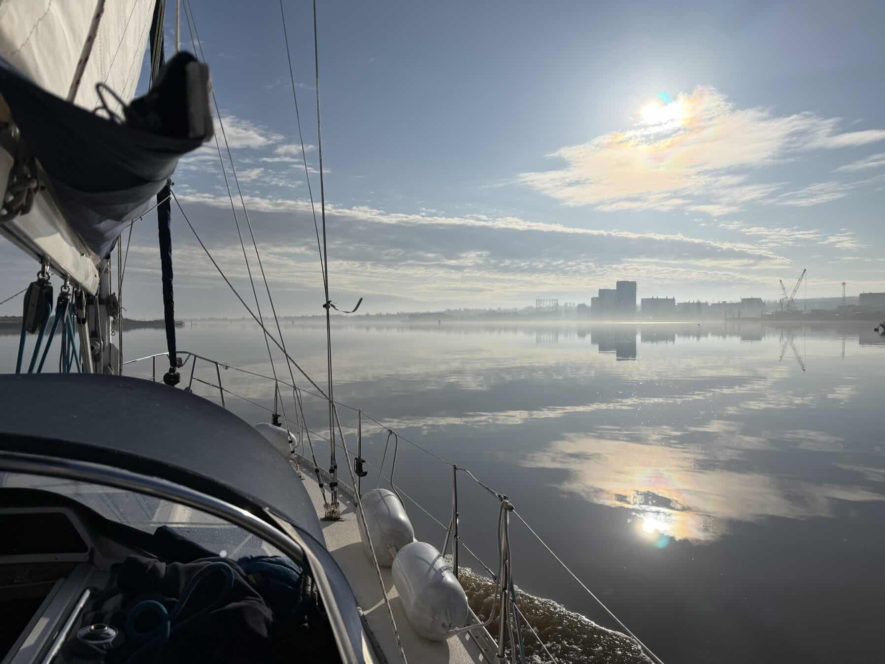 A very impromptu January sail! _16EA3CF7-0225-4B73-BB32-593623D2E7CE