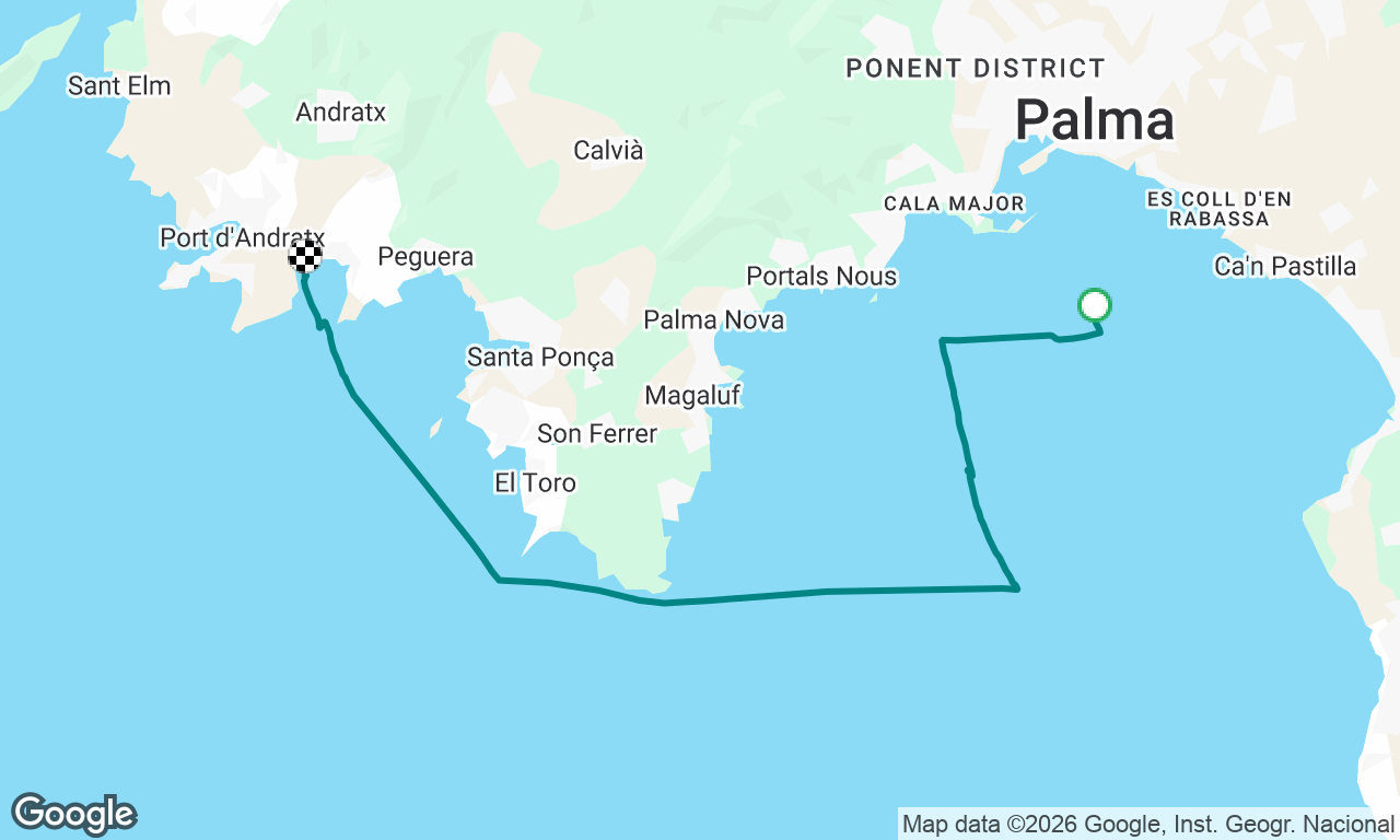 Voyage map