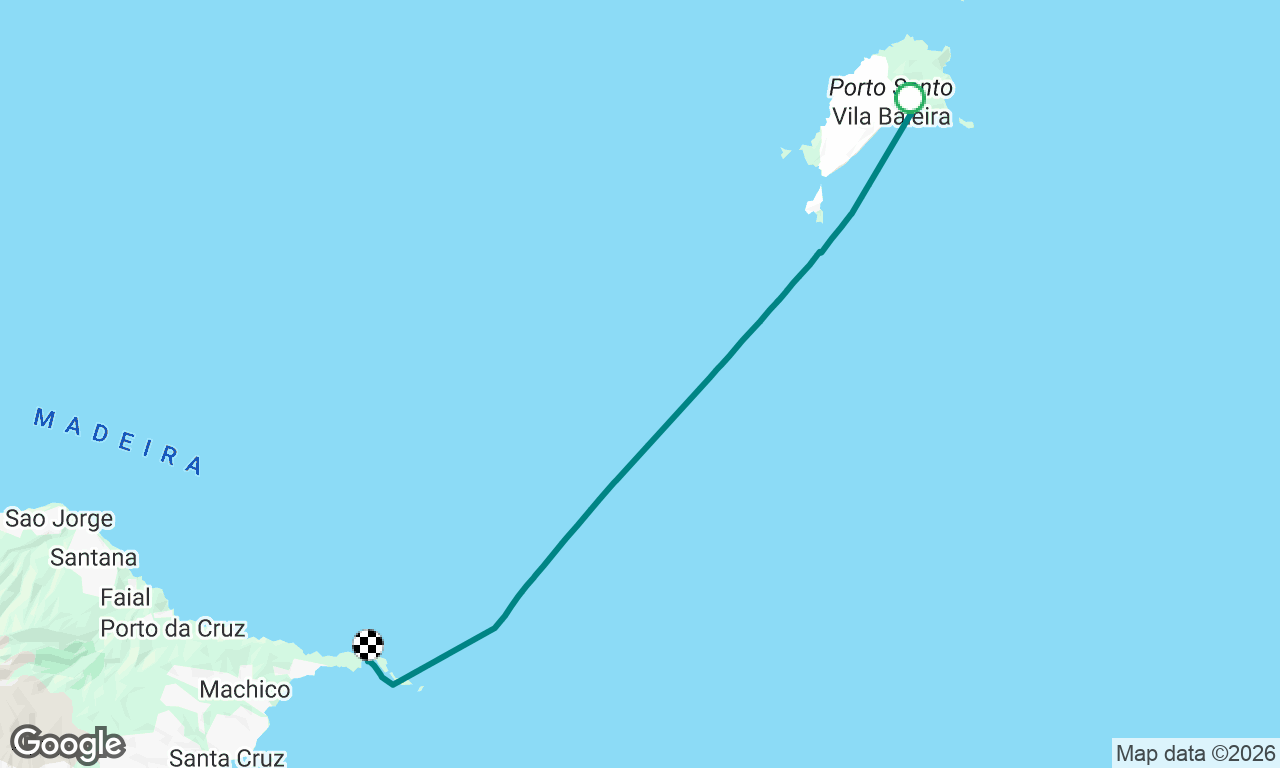 Porto Santo to Madeira