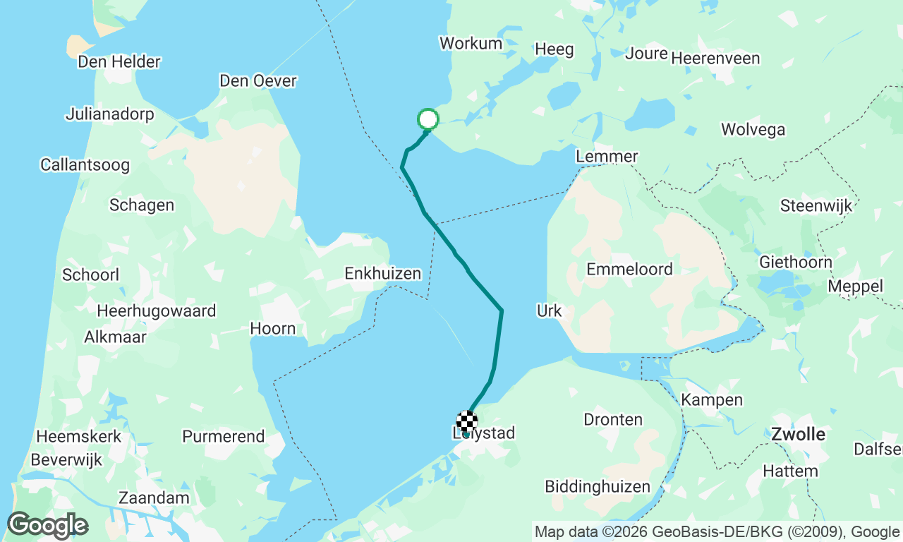 YSY Ronde om Noord-Holland - Tag 1