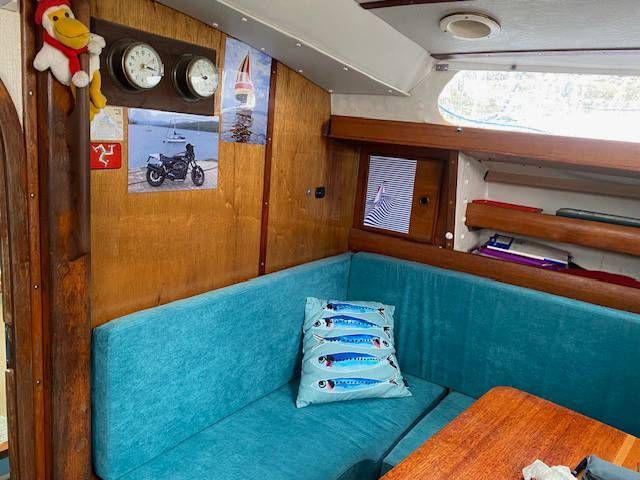 Voyage photo from yacht to IOM to marshal at the TT