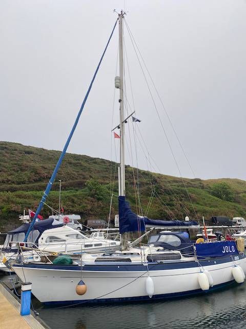Voyage photo from yacht to IOM to marshal at the TT