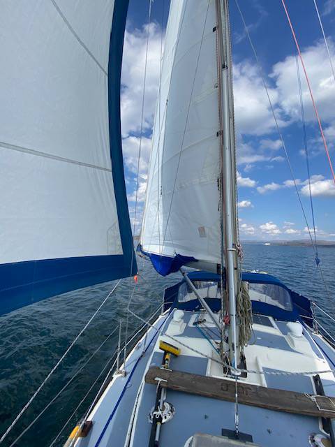 yacht to IOM to marshal at the TT_E3CE55CF-829A-45B7-8AAD-8D17ACD1A9C9