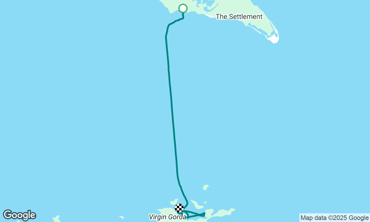 Much better. Anegada to Virgin Gorda Sound — Vacation sailing!