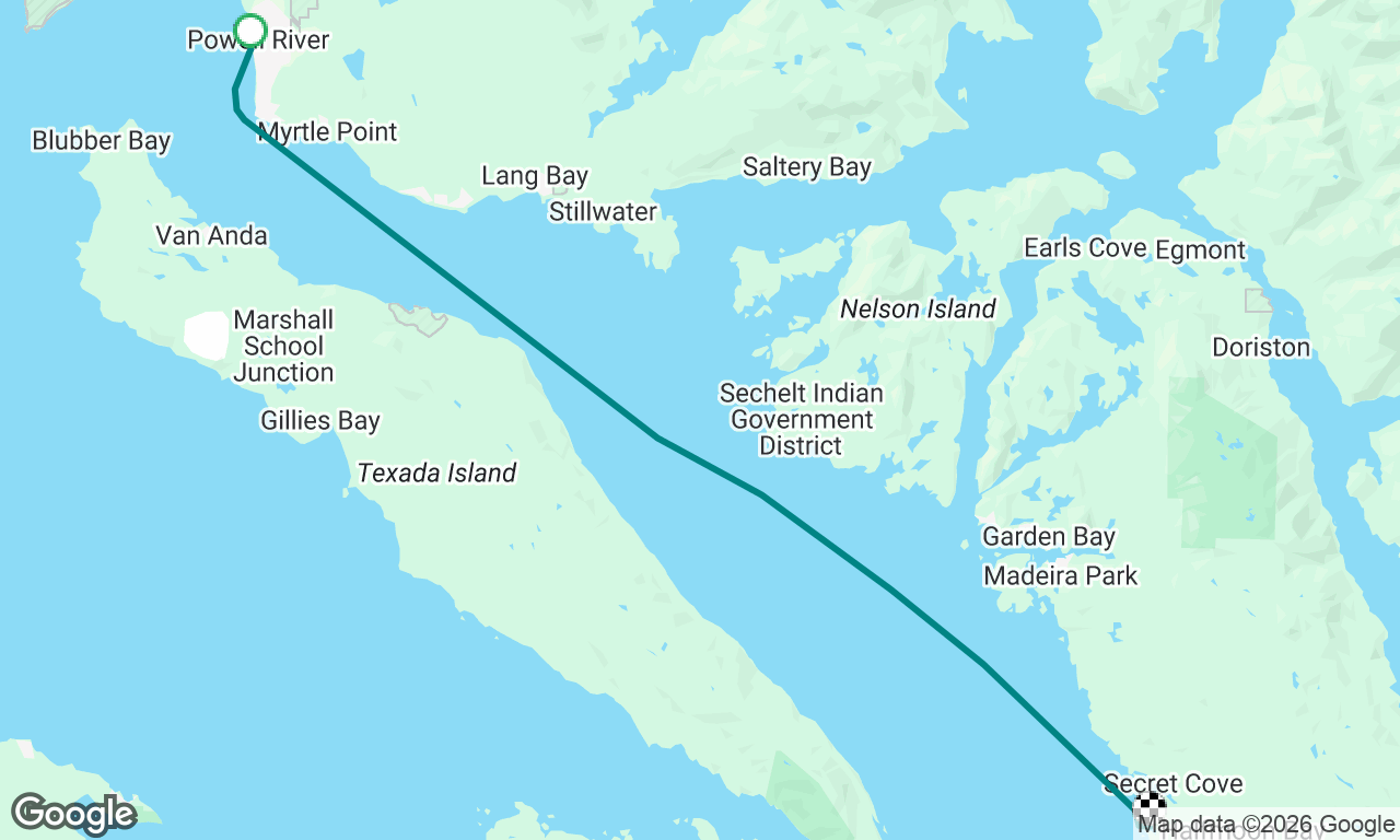 Voyage map