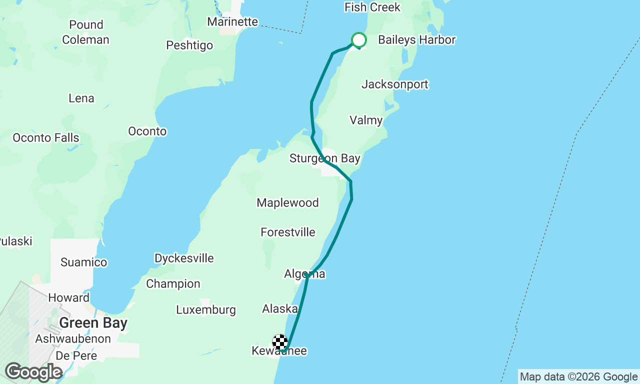 Voyage map